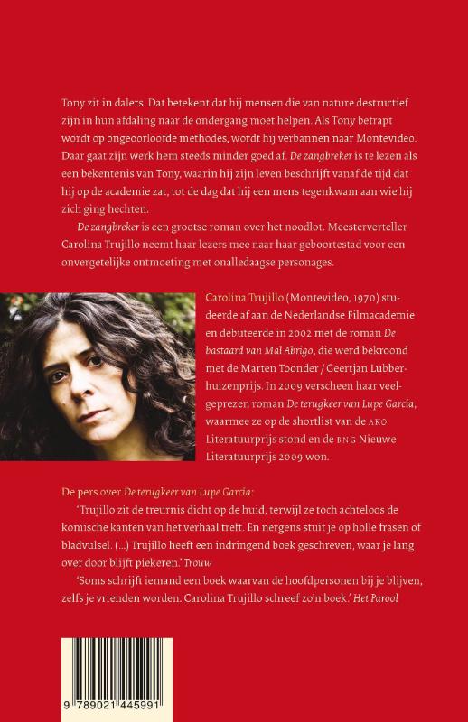 De zangbreker achterkant