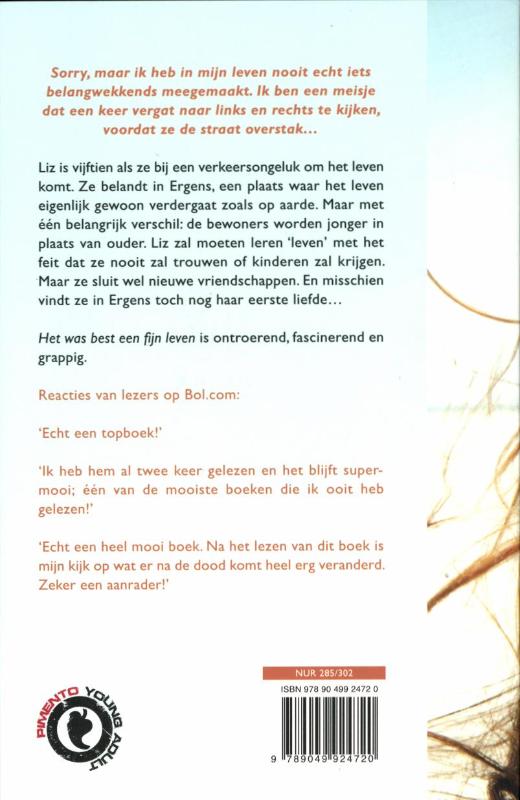 Het Was Best Een Fijn Leven achterkant