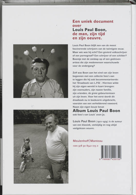 Album Louis Paul Boon achterkant