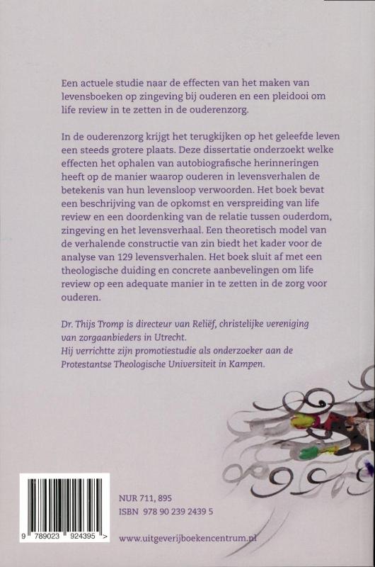 Het verleden als uitdaging achterkant