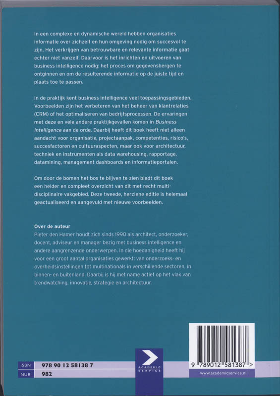 Business intelligence achterkant