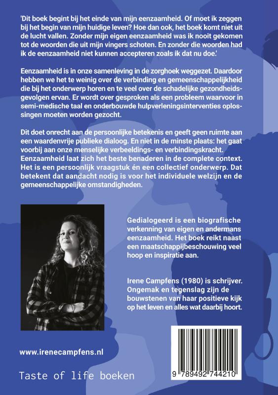 Gedialogeerd achterkant