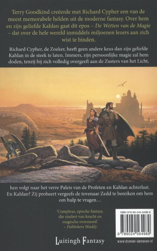 Steen der tranen / De Wetten van de Magie / 2 achterkant