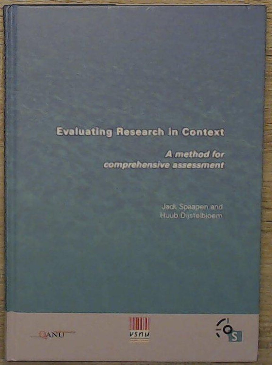 Evaluating Research in Context / COS Studies / 2006-1