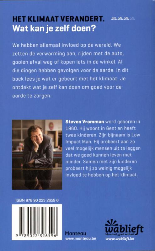 Het klimaat verandert / Wablieft achterkant