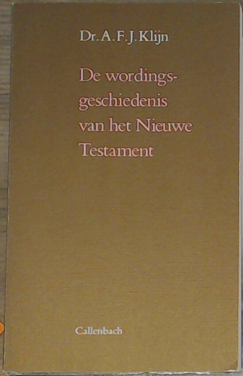 Wordingsgeschiedenis van nieuwe testament