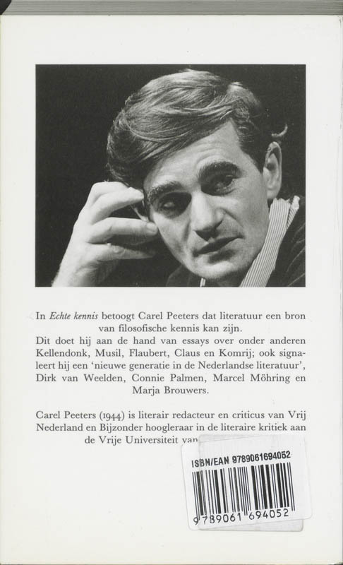 Echte kennis achterkant