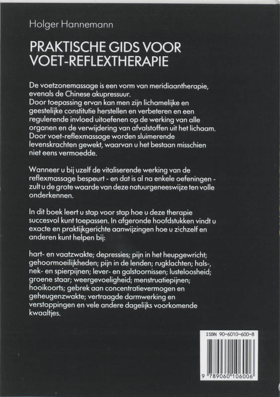 Voetreflextherapie achterkant