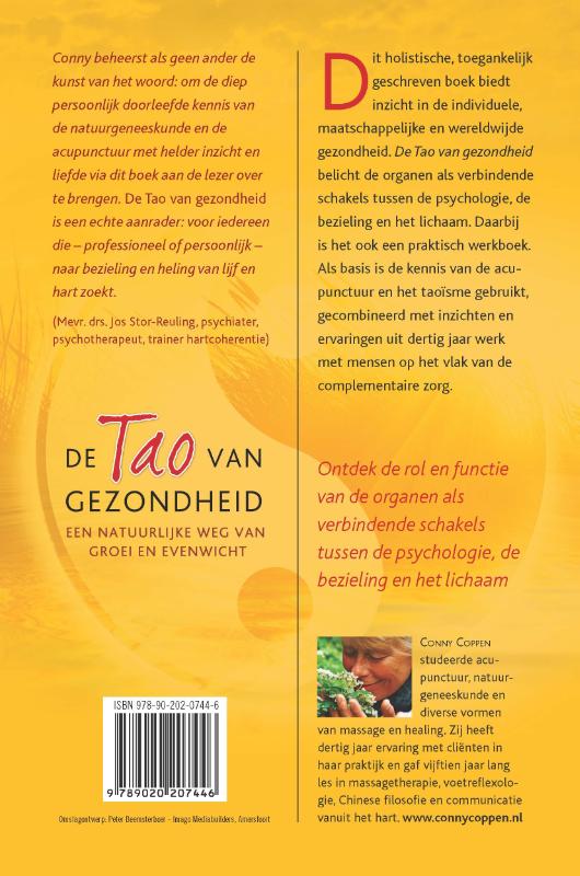 De tao van gezondheid achterkant