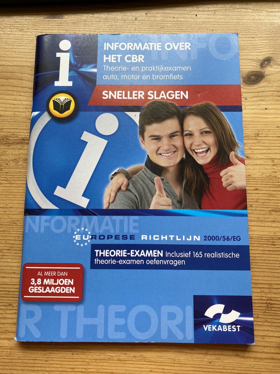 Informatieboekje over het CBR Auto, motor and bromfiets