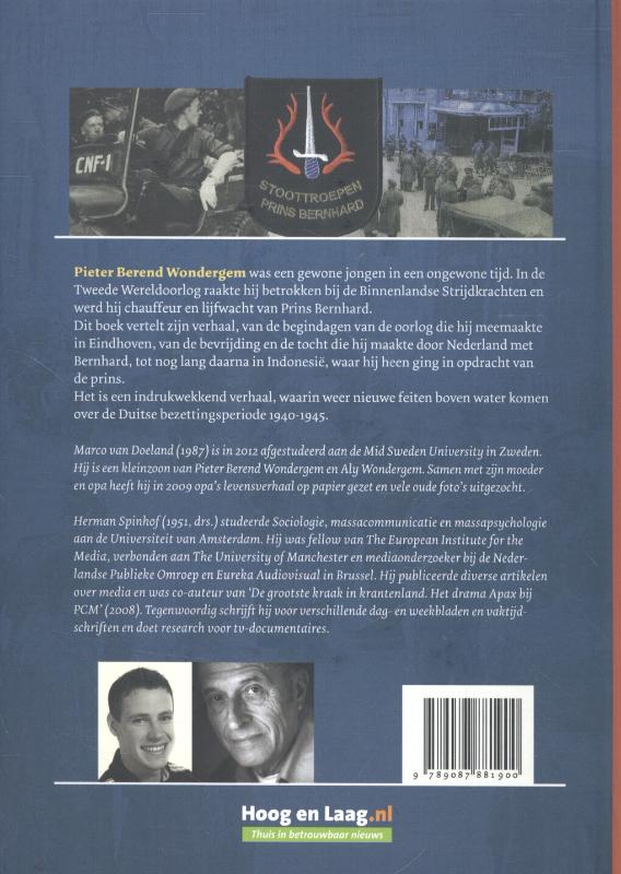 In het spoor van Bernhard achterkant