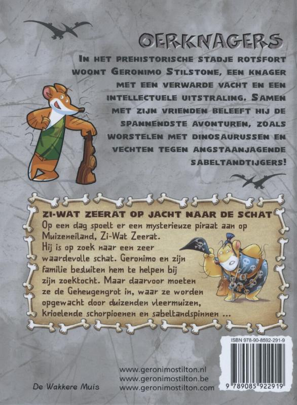 Oerknagers 8-Zi-Wat Zeerat op jacht naar de schat achterkant