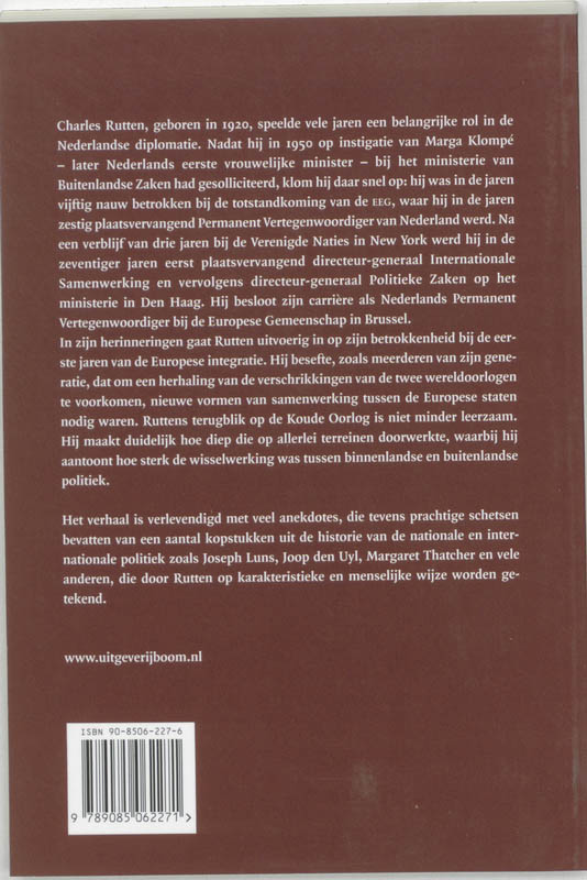 Aan De Wieg Van Europa En Andere Buitenlandse Zaken achterkant