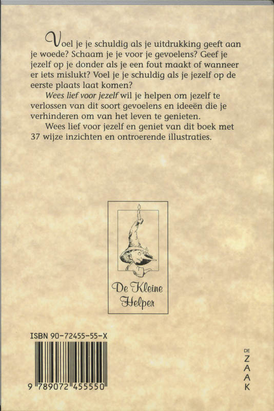 Wees lief voor jezelf / Kabouterboekjes / 2 achterkant