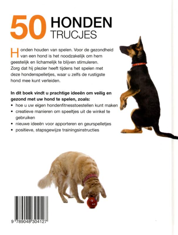 50 Hondentrucjes achterkant