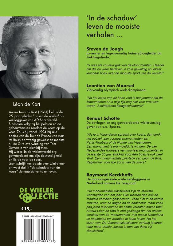 Monumenten van de lente achterkant