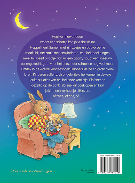 De mooiste 1-minuutverhaaltjes / Kleine Huppel achterkant