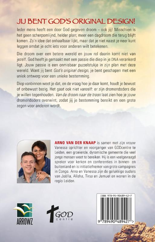 Van de droom naar de troon achterkant