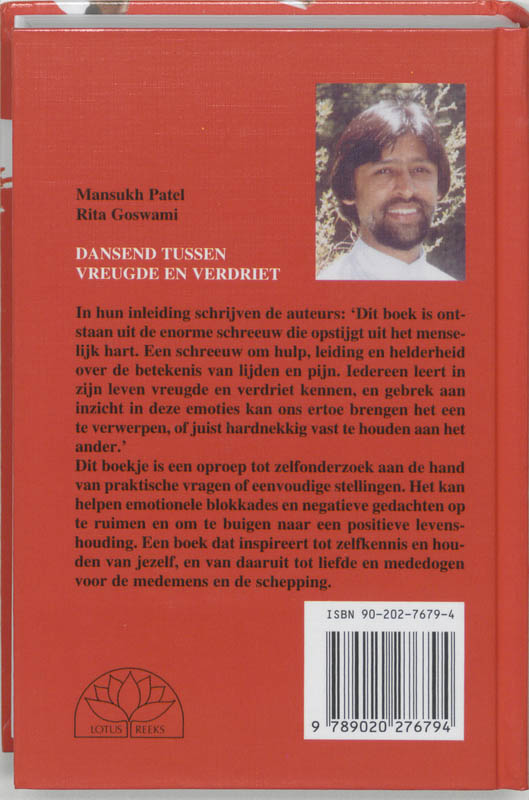 Dansend tussen vreugde en verdriet achterkant