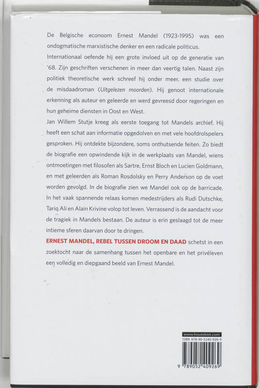 Ernest Mandel achterkant