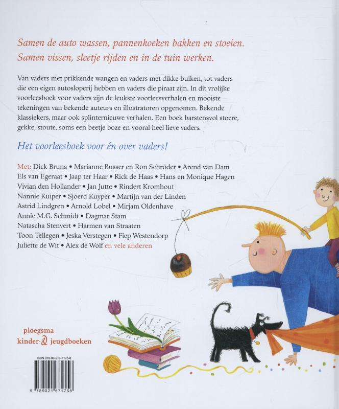 Papa is een held! achterkant