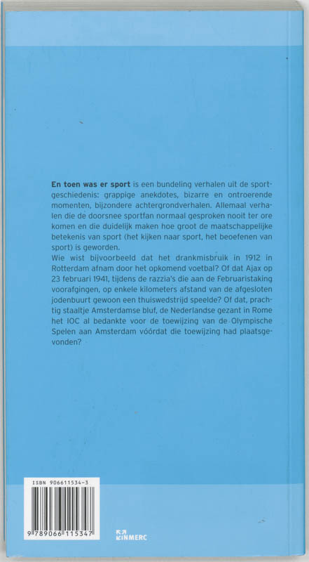 En Toen Was Er Sport achterkant
