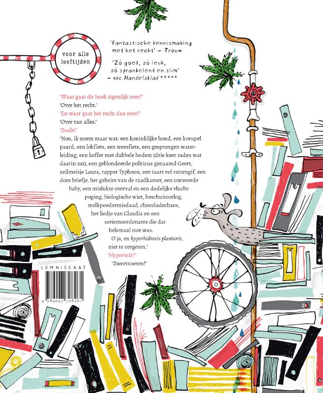 De zweetvoetenman achterkant