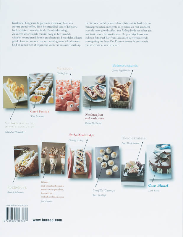 Just Baking achterkant
