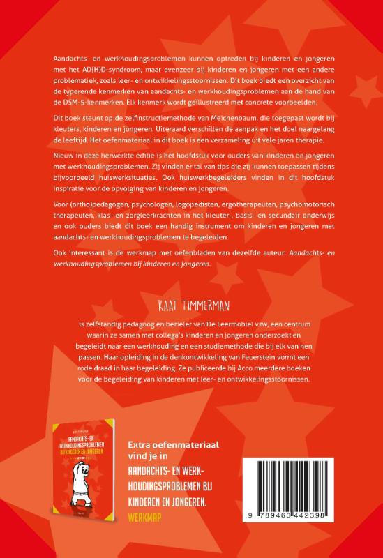 Aandachts- en werkhoudingsproblemen bij kinderen en jongeren achterkant