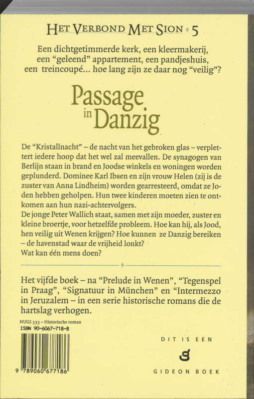 Het verbond met Sion 5 Passage in Danzig achterkant