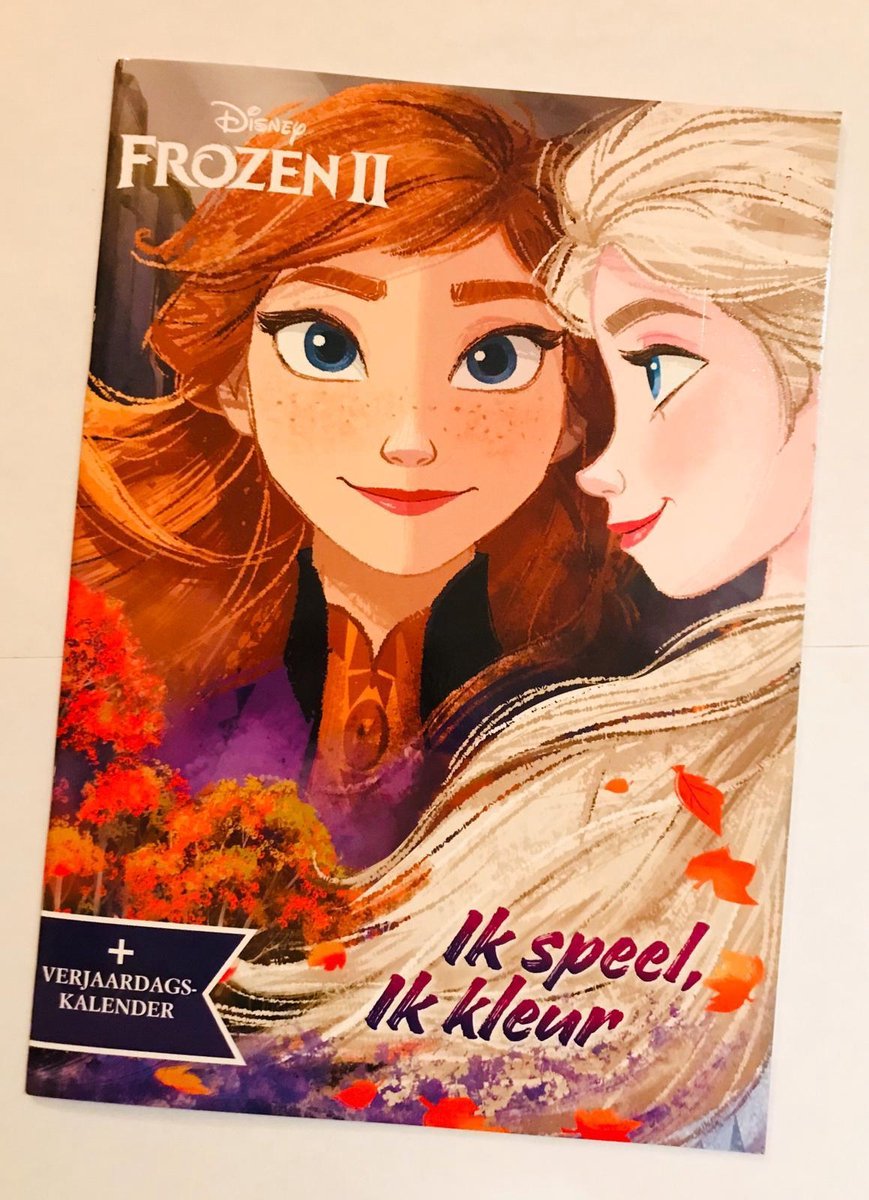 Disney Frozen Ik speel, ik kleur met kalender - Kleurboek voor kinderen - Schoencadeautjes - Sinterklaas cadeau - Kerstcadeau