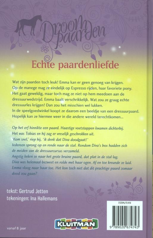 Echte paardenliefde / Droompaarden achterkant