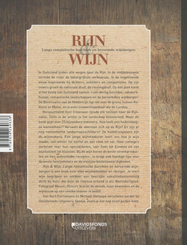 Rijn en wijn achterkant