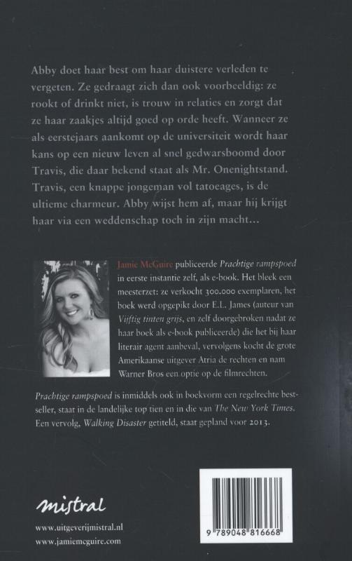 Prachtige rampspoed achterkant