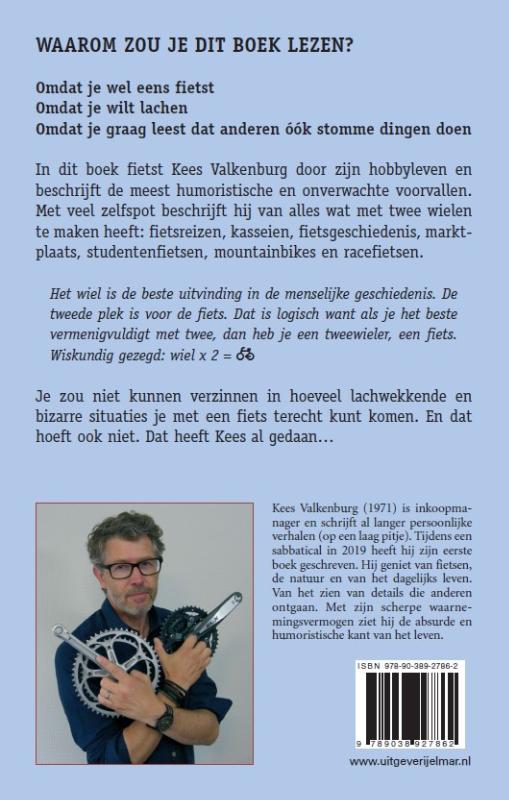 Het geluk van fietsen achterkant