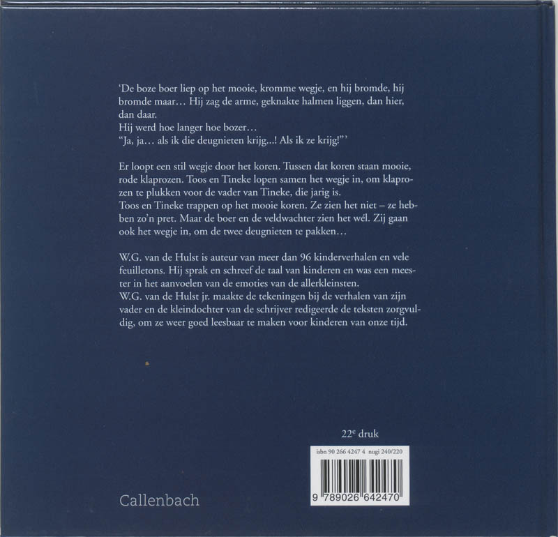 Wegje In Het Koren achterkant