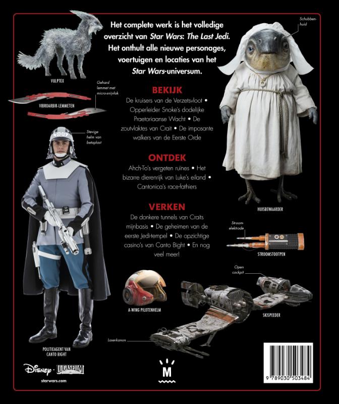 Star Wars  -   The Last Jedi achterkant