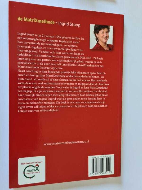 De MatriXmethode van Ingrid Stoop achterkant