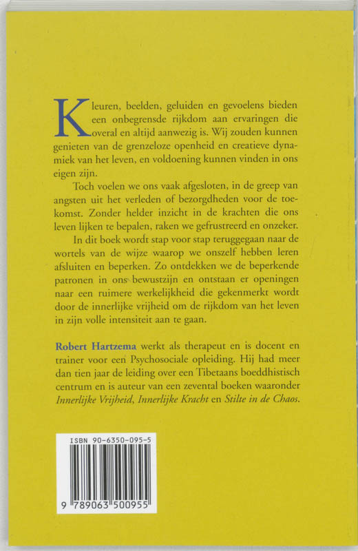 Tussen 2 Gedachten achterkant