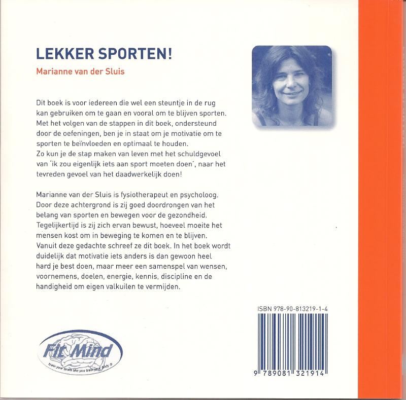 Lekker Sporten ! achterkant
