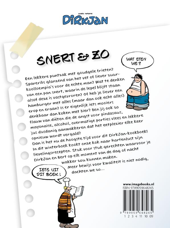 Dirkjan Snert & Zo achterkant