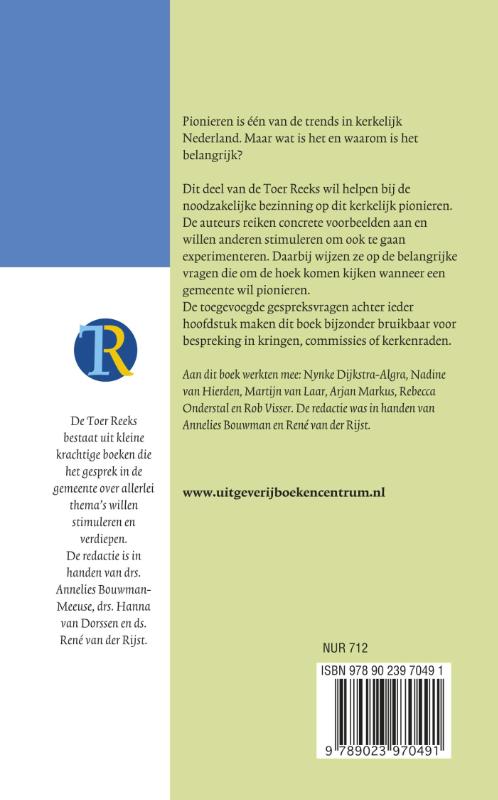 Per missie / Toer Reeks achterkant