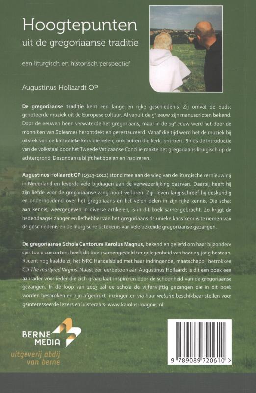 Hoogtepunten uit de gregoriaanse traditie achterkant