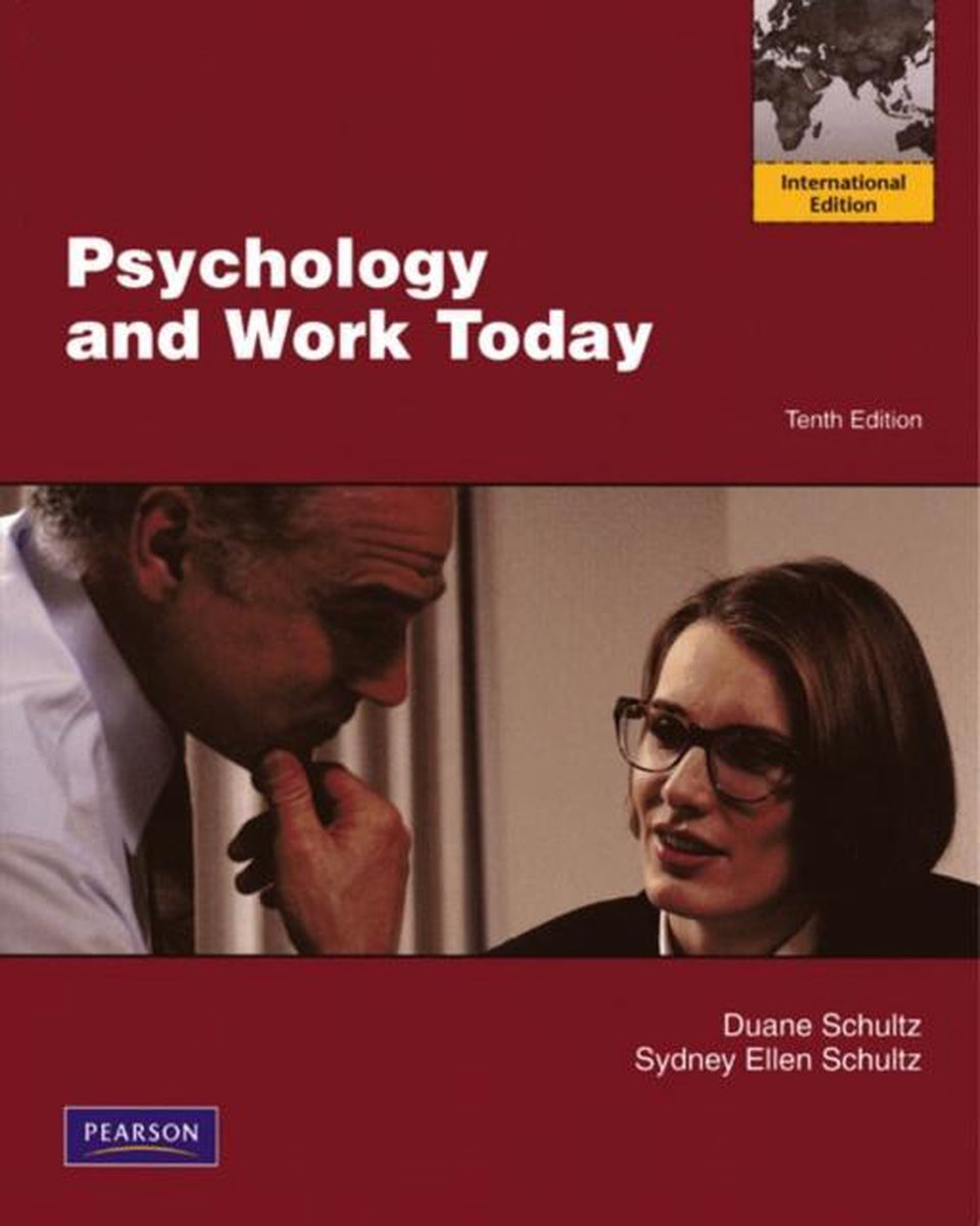 Psychology And Work Today