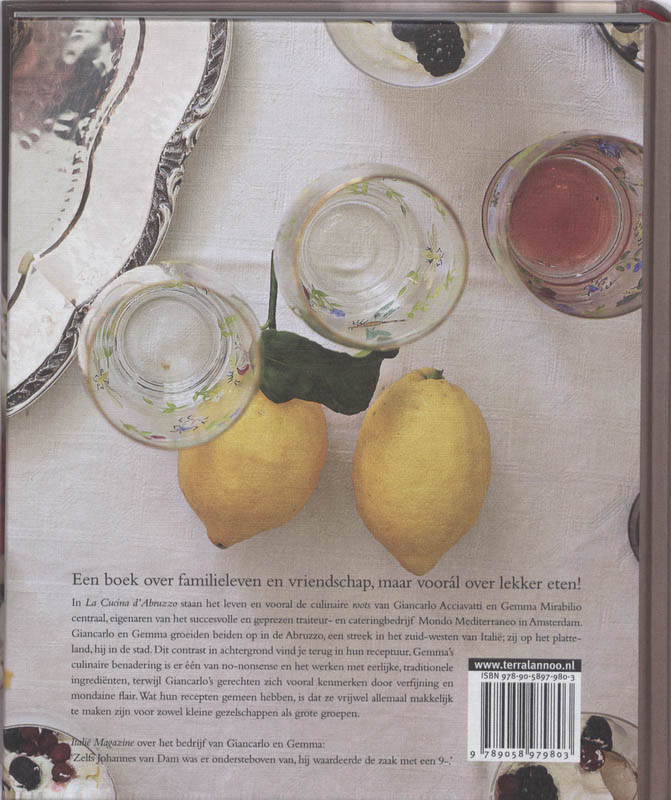 La Cucina D'Abruzzo achterkant