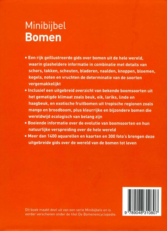 Minibijbel  -   Bomen achterkant