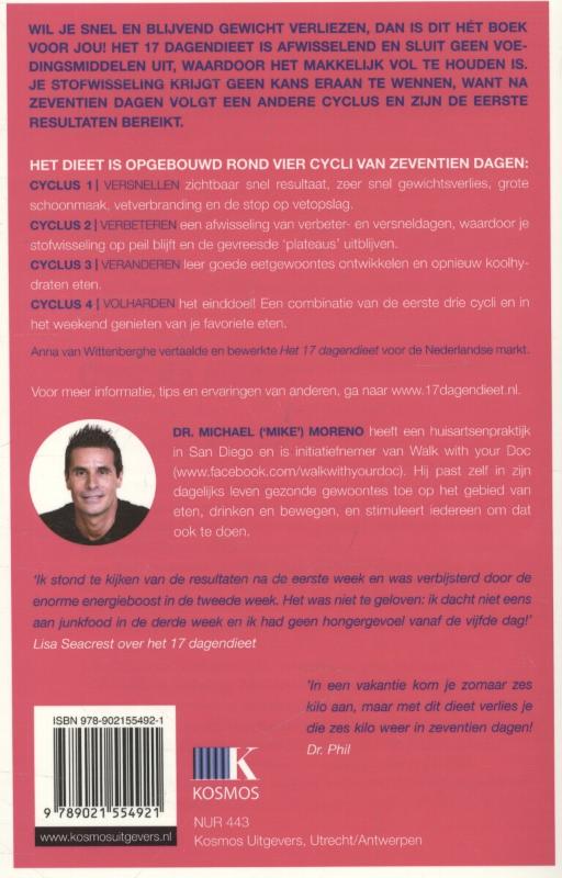 Het 17-dagendieet achterkant