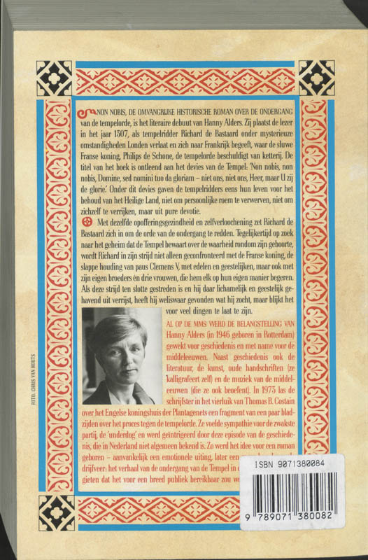 Non nobis achterkant