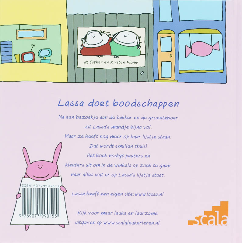 Lassa Doet Boodschappen achterkant