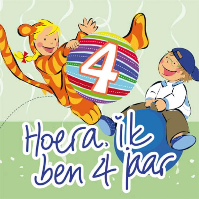 Hoera, ik ben 4 jaar!